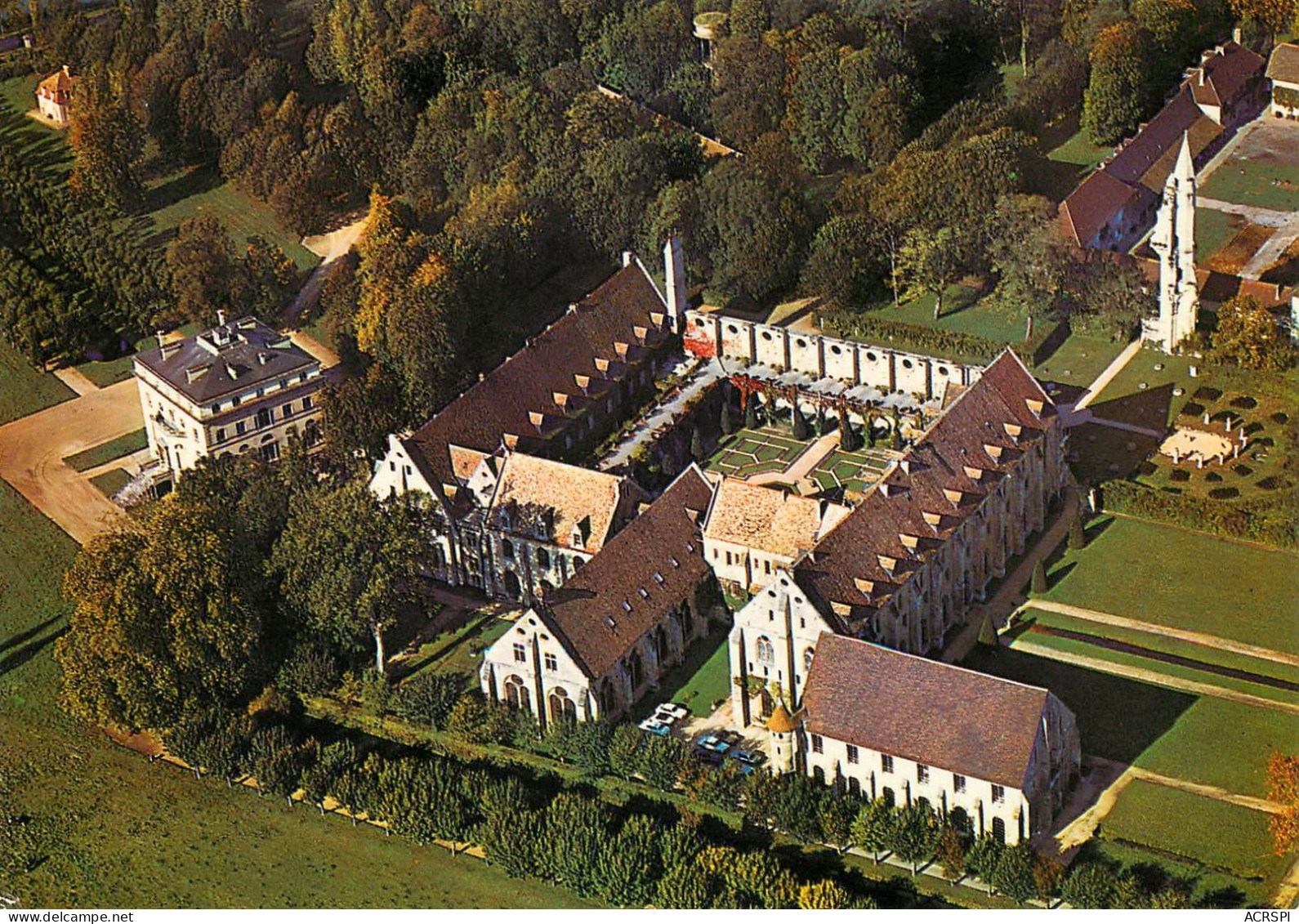 L' ABBAYE DE ROYAUMONT Asnieres Sur Oise   18   (scan Recto-verso)MA2052Bis - Asnières-sur-Oise