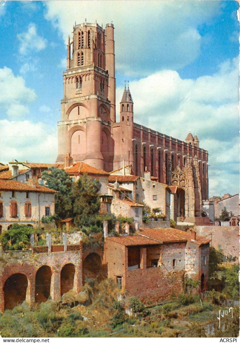 ALBI La Cathedrale Sainte Cecile Et Les Vieilles Maisons De Castelviel 12(scan Recto-verso) MA2052 - Albi
