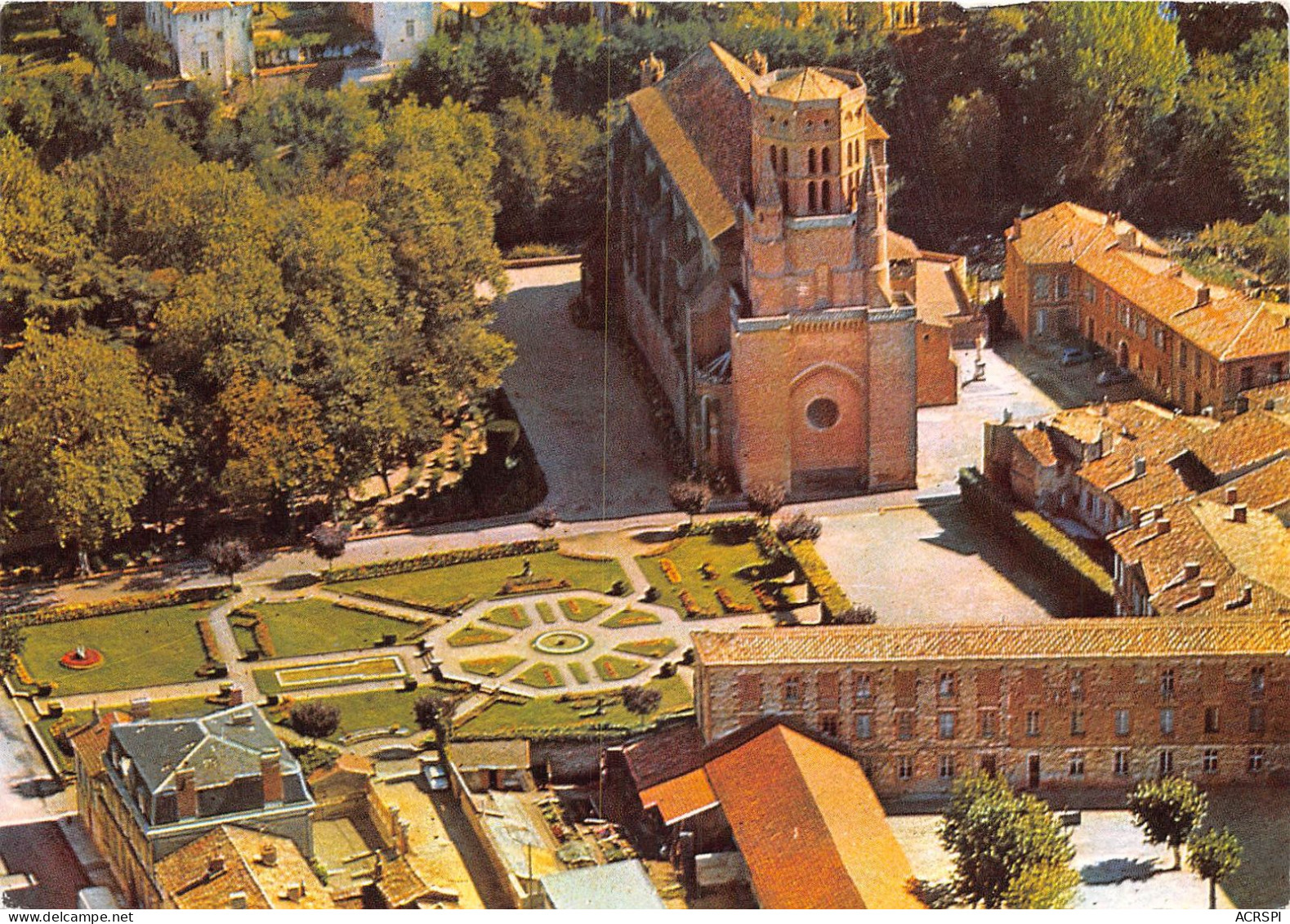 LAVAUR La Cathedrale St Alain Les Jardins 24(scan Recto-verso) MA2052 - Lavaur