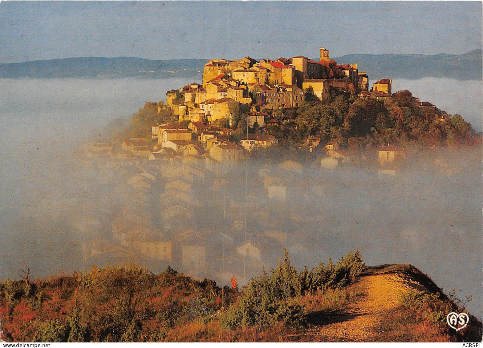 CORDES Un Matin D Automne Cite Moyenageuse Fondee En 1222 19(scan Recto-verso) MA2052 - Cordes