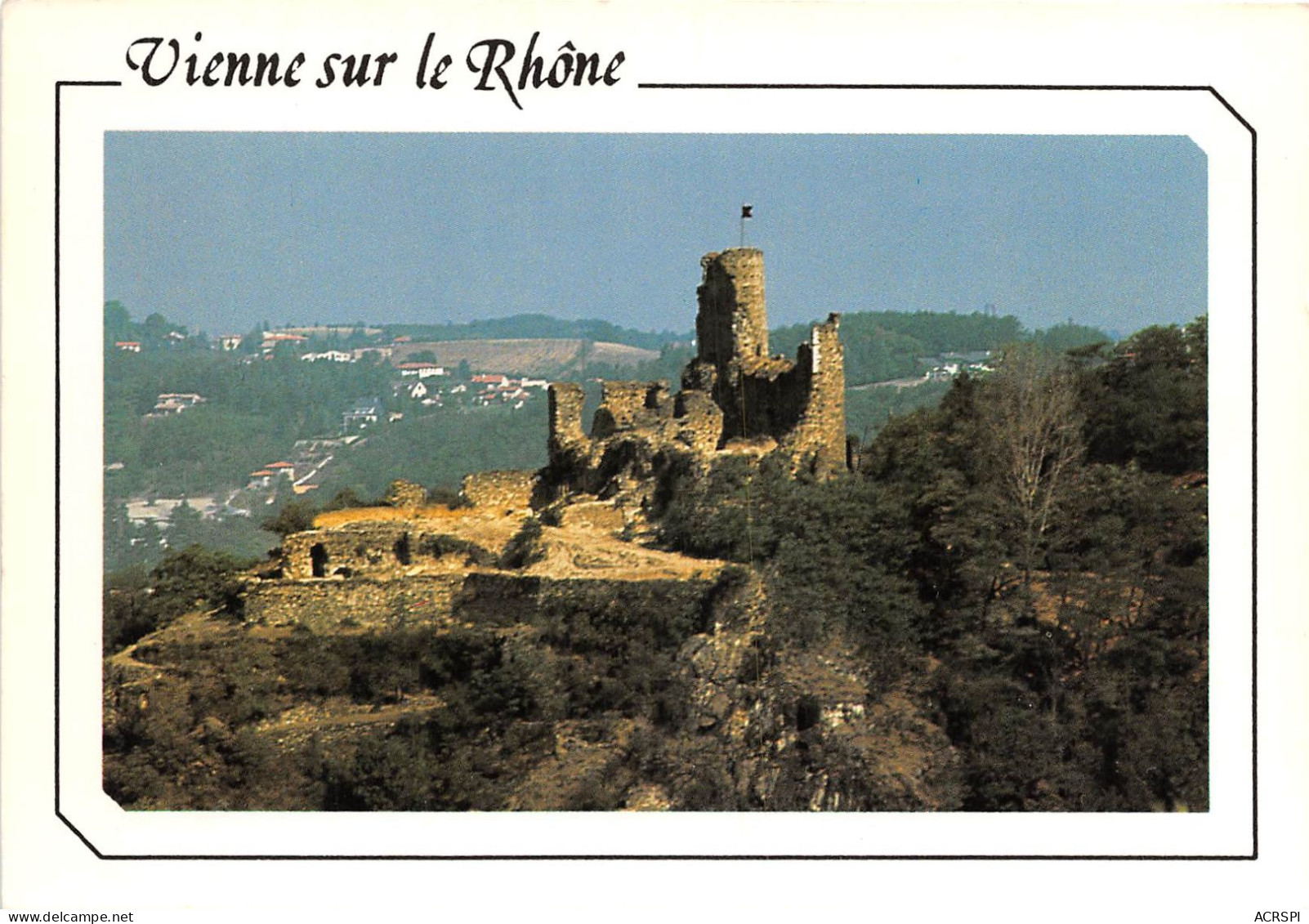 VIENNE SUR LE RHONE Les Ruines De La Batie 12(scan Recto-verso) MA2051 - Vienne