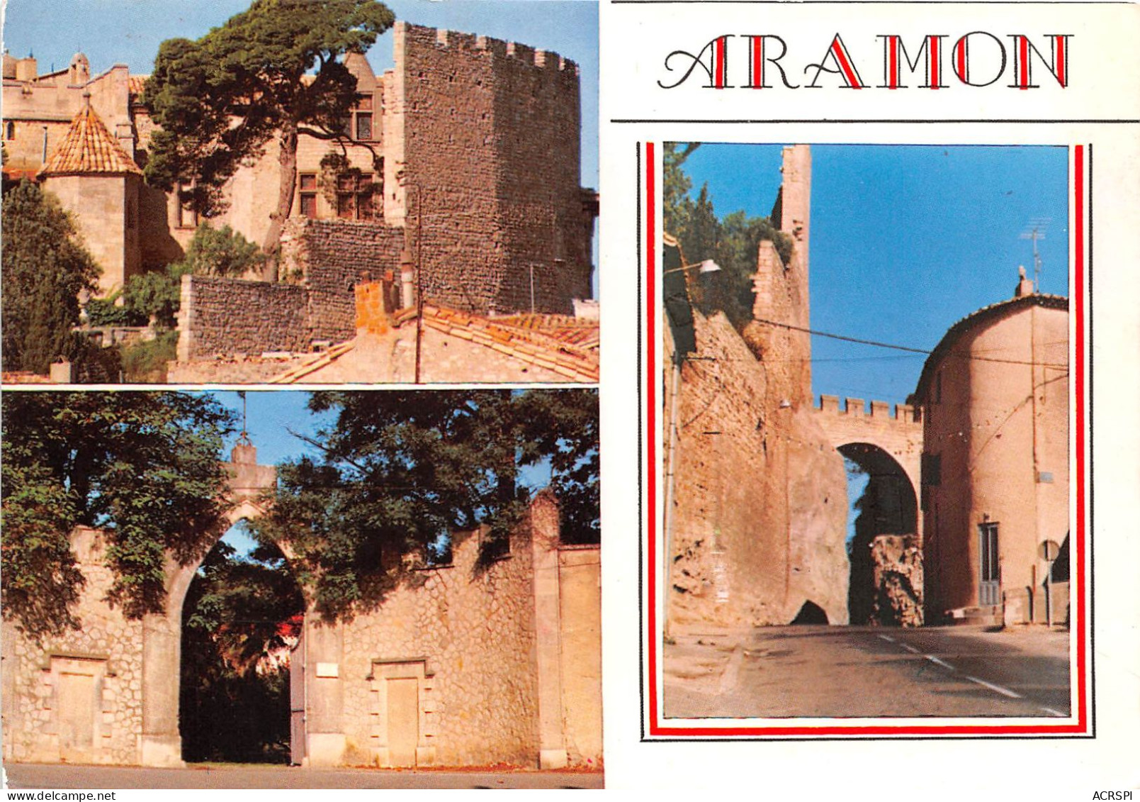 ARAMON Le Chateau 21(scan Recto-verso) MA2050 - Aramon