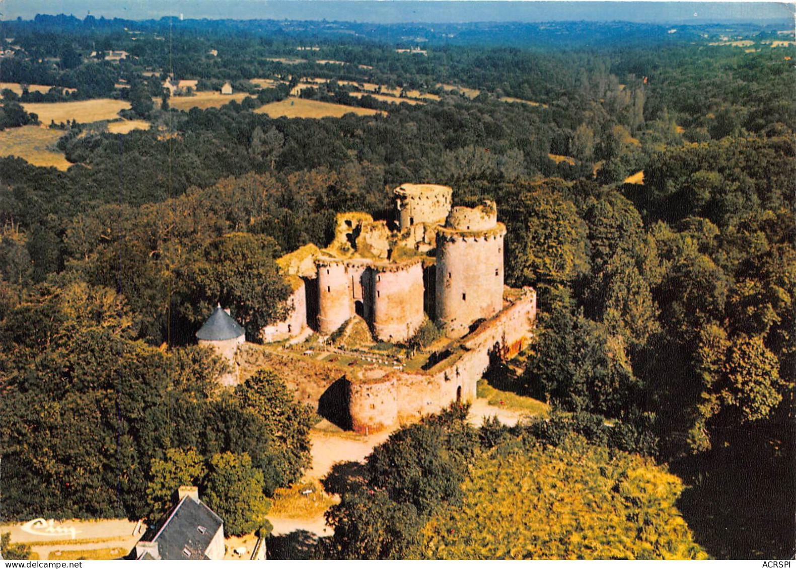 TONQUEDEC Ruines Du Chateau 10(scan Recto-verso) MA2049 - Tonquédec