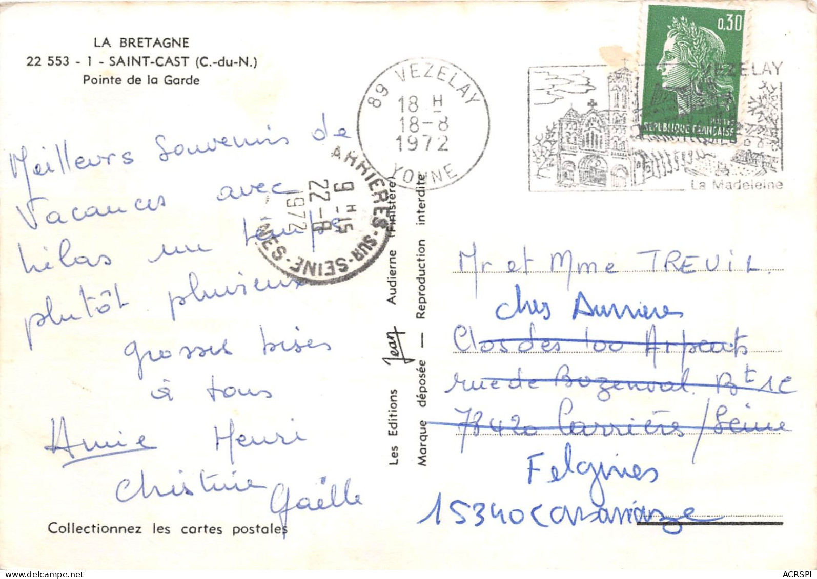 SAINT CAST Pointe De La Garde 14(scan Recto-verso) MA2049 - Saint-Cast-le-Guildo