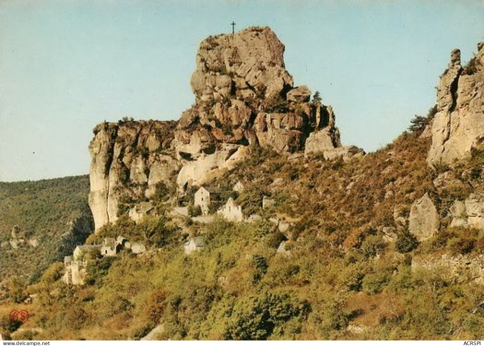 Gorges Du Tarn Le ROZIERet Rocher De CARLUC  36   (scan Recto-verso)MA2048Ter - Gorges Du Tarn