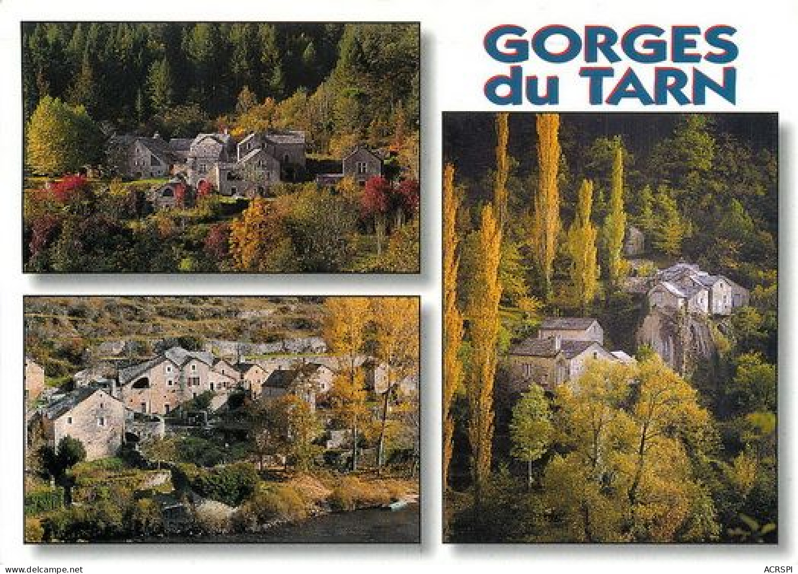 GORGES Du Tarn   Hameaux De La Croze La Sabliere Et Hauterives   9   (scan Recto-verso)MA2048Ter - Gorges Du Tarn