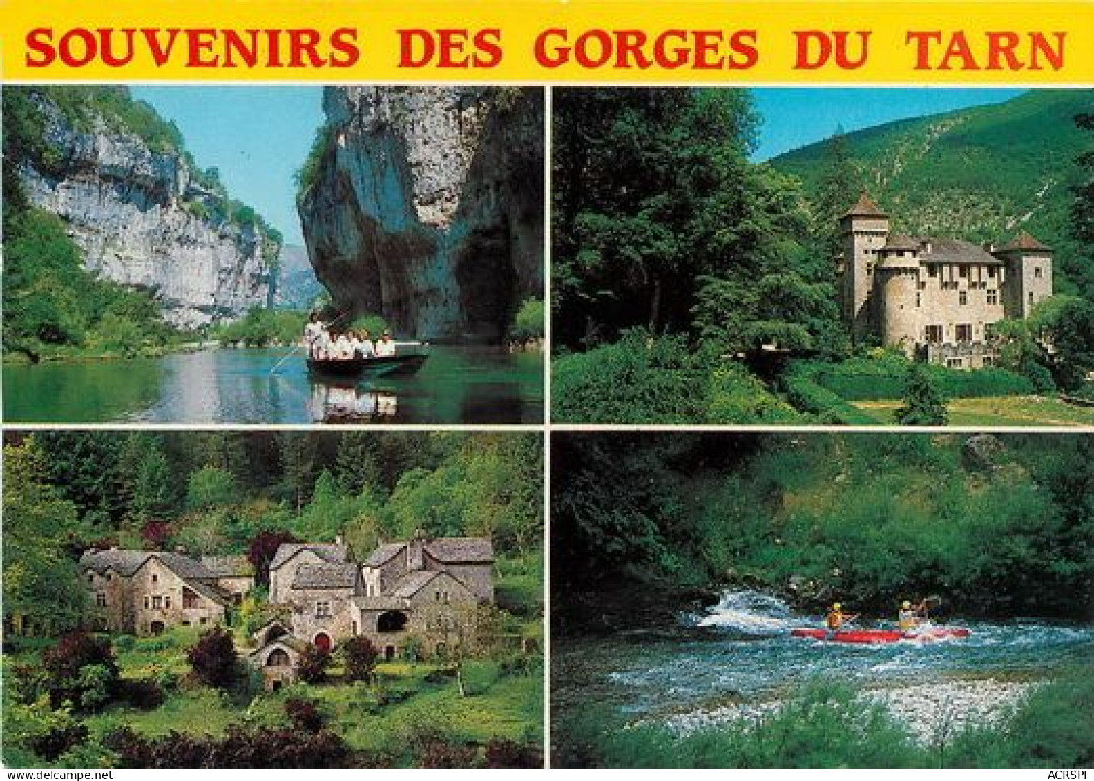 GORGES Du Tarn   Souvenirs   7   (scan Recto-verso)MA2048Ter - Gorges Du Tarn