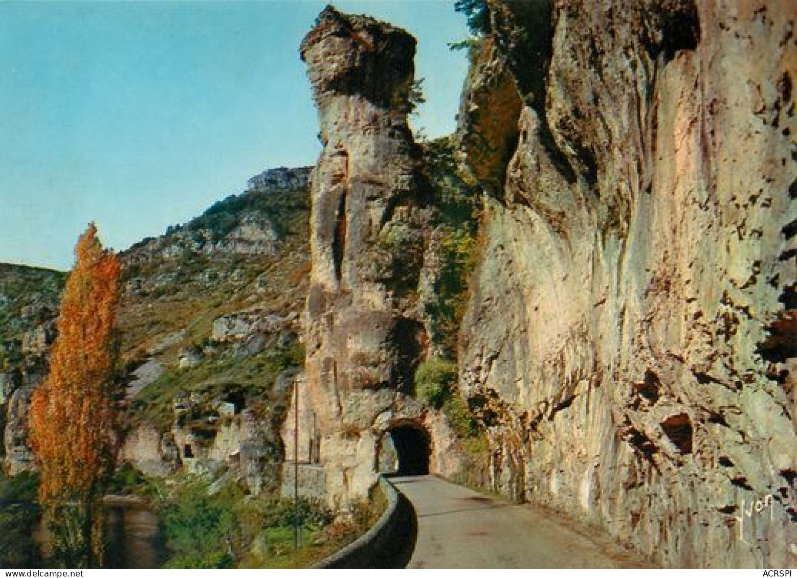 GORGES Du Tarn Cirque De Pougnadoires  2   (scan Recto-verso)MA2048Ter - Gorges Du Tarn