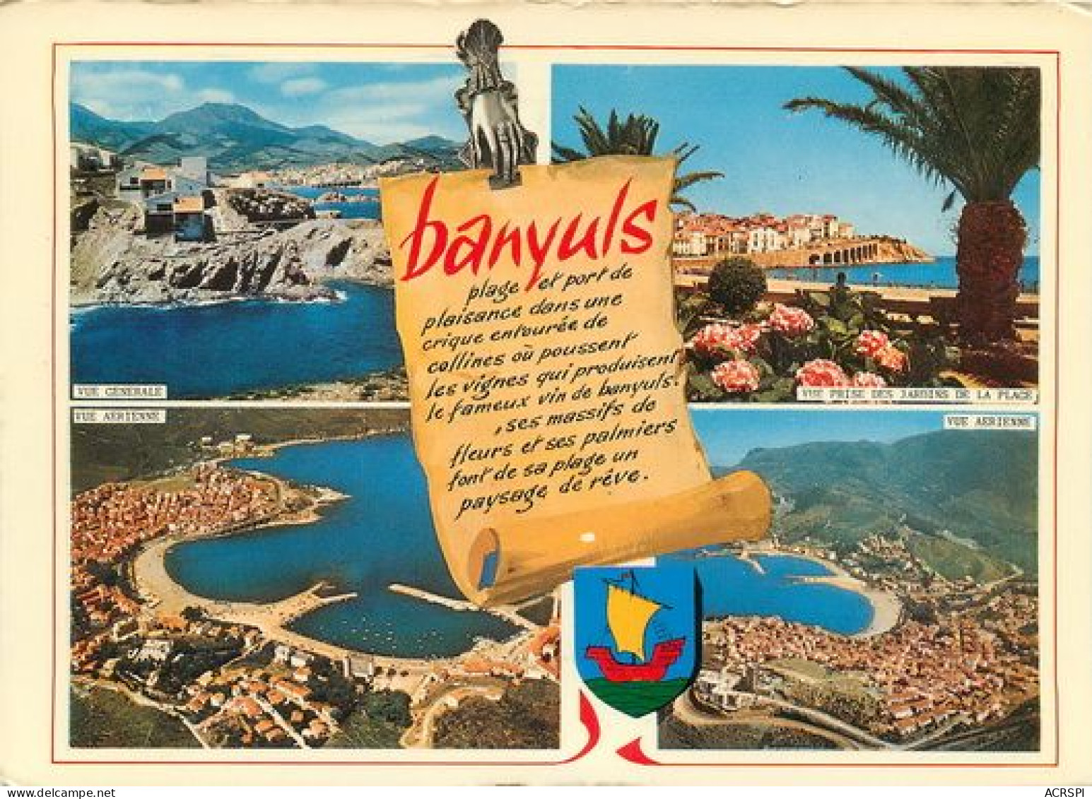 BANYULS Sur MER   Multivue   35   (scan Recto-verso)MA2048Bis - Banyuls Sur Mer