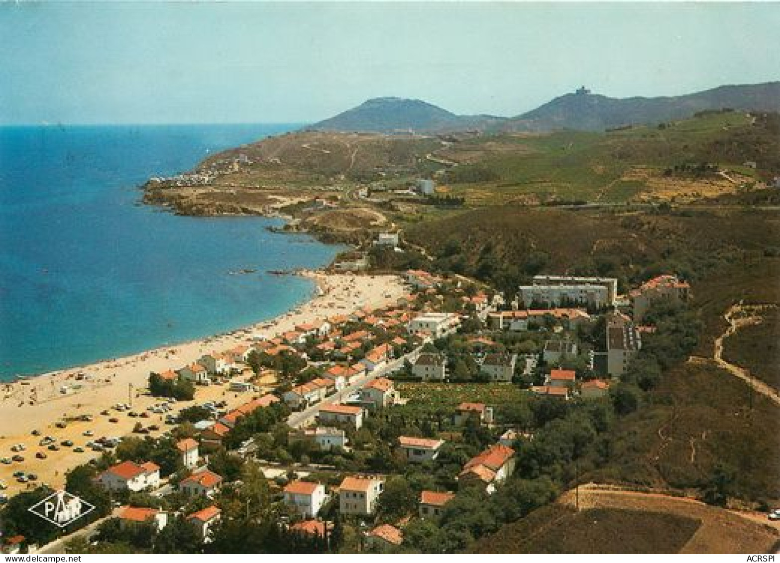 ARGELES SUR MER  Vue Aerienne  17   (scan Recto-verso)MA2048Bis - Argeles Sur Mer