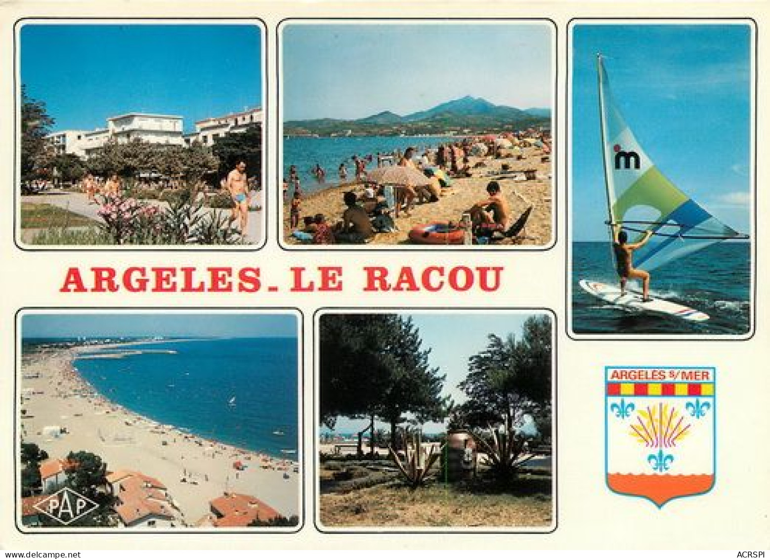 ARGELES SUR MER LE RACOU  16   (scan Recto-verso)MA2048Bis - Argeles Sur Mer