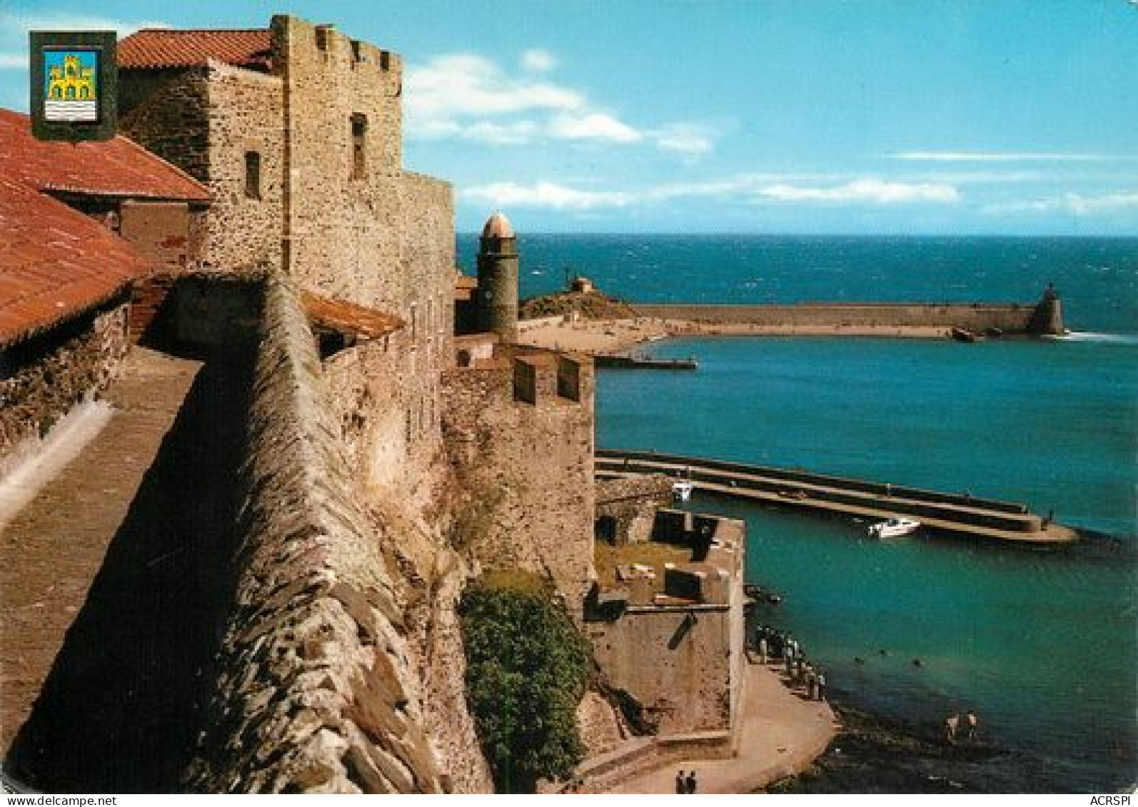 COLLIOURE   Le Chemin De Ronde  12   (scan Recto-verso)MA2048Bis - Collioure