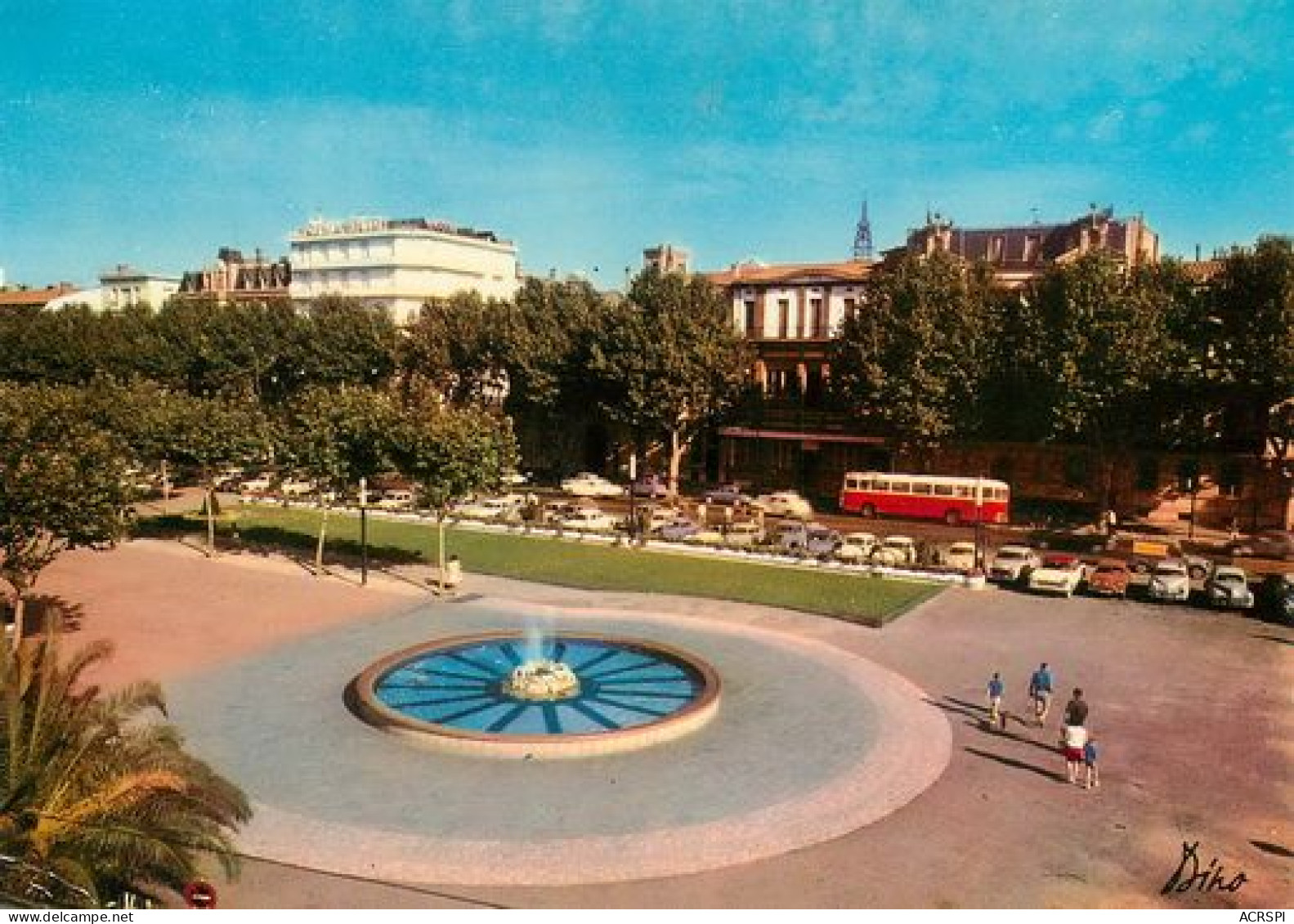 PERPIGNAN  Promenade Des Platannes  2   (scan Recto-verso)MA2048Bis - Perpignan