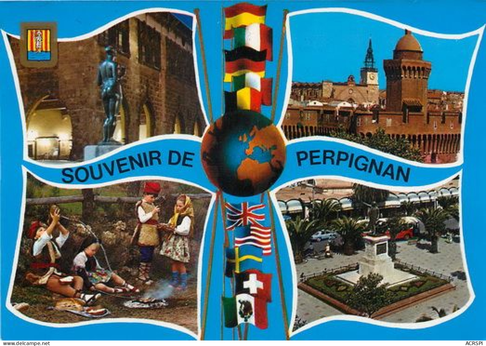 PERPIGNAN  Souvenir   4   (scan Recto-verso)MA2048Bis - Perpignan