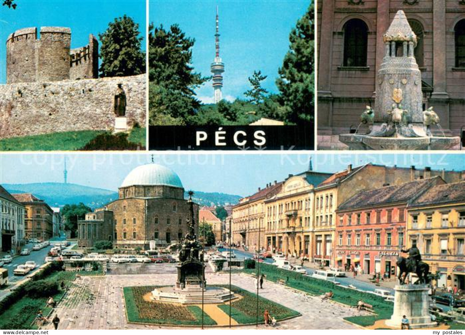 73747976 Pecs Teilansichten Pecs - Ungarn