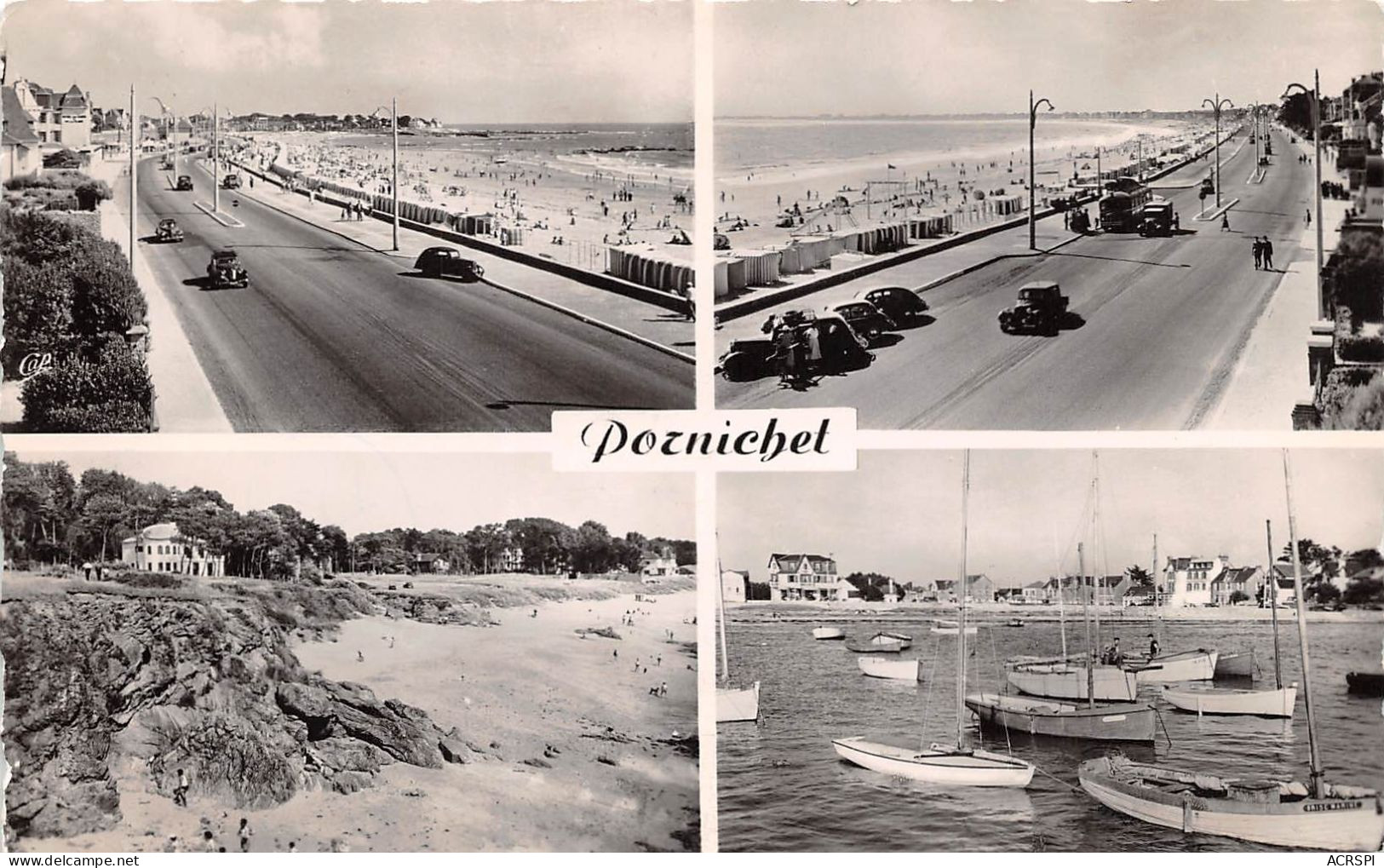 PORNICHET La Promenade La Plage Rochers Ste Marguerite Le Port 1(scan Recto-verso) MA2047 - Pornichet