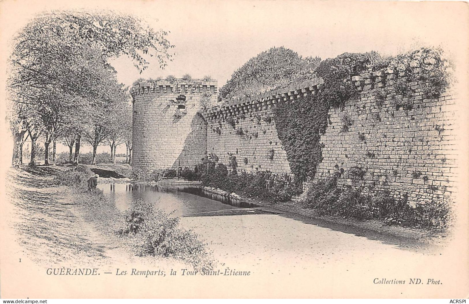 GUERANDE Les Remparts La Tour Saint Etienne 16(scan Recto-verso) MA2047 - Guérande