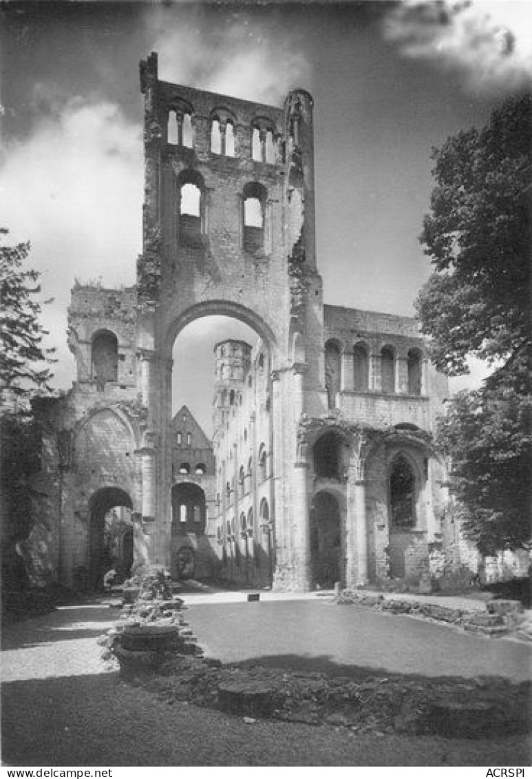 JUMIEGES Nef De L'eglise  62   (scan Recto-verso)MA2046Ter - Jumieges