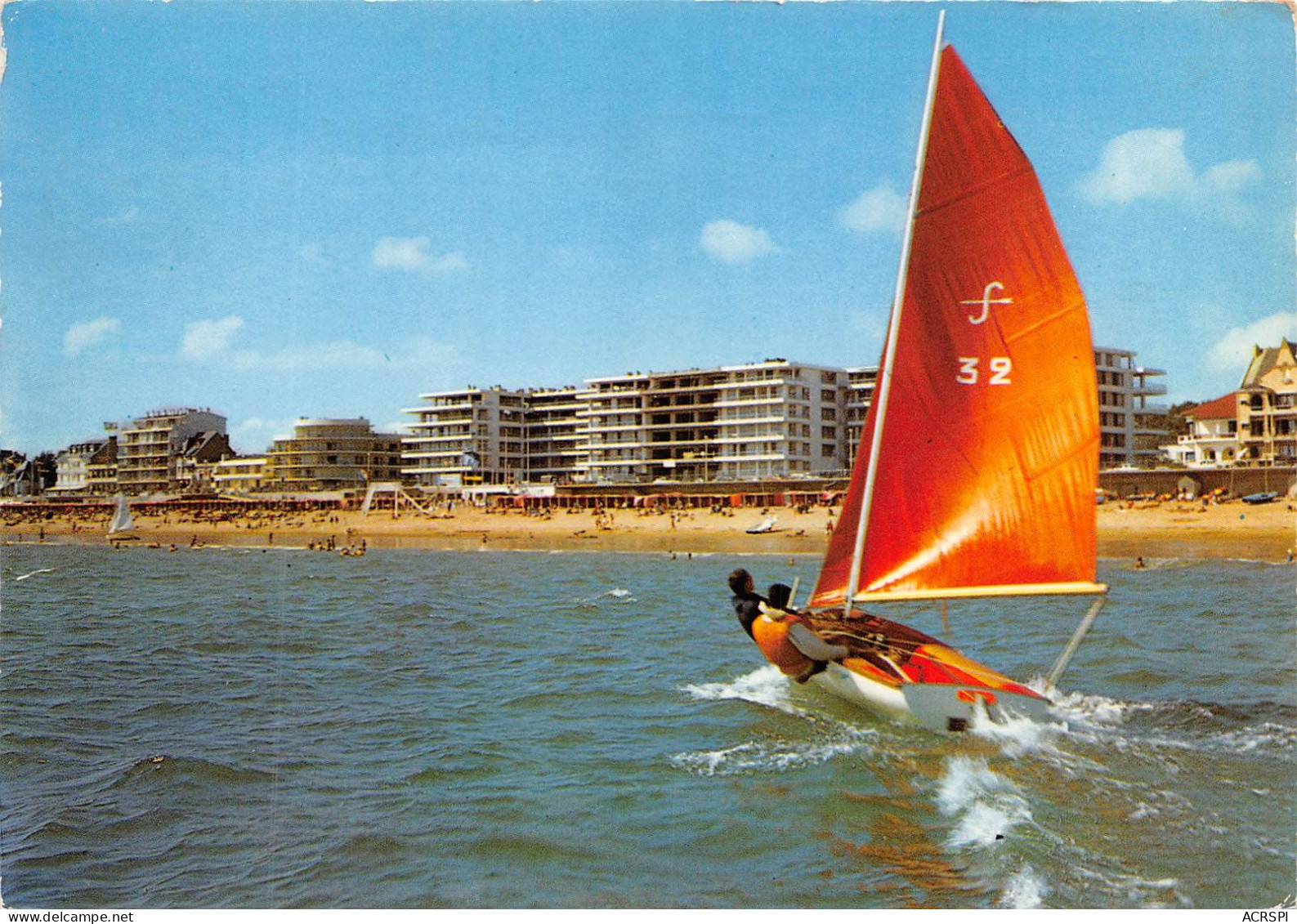 LA BAULE La Plus Belle Plage D Europe La Plage 21(scan Recto-verso) MA2047 - La Baule-Escoublac