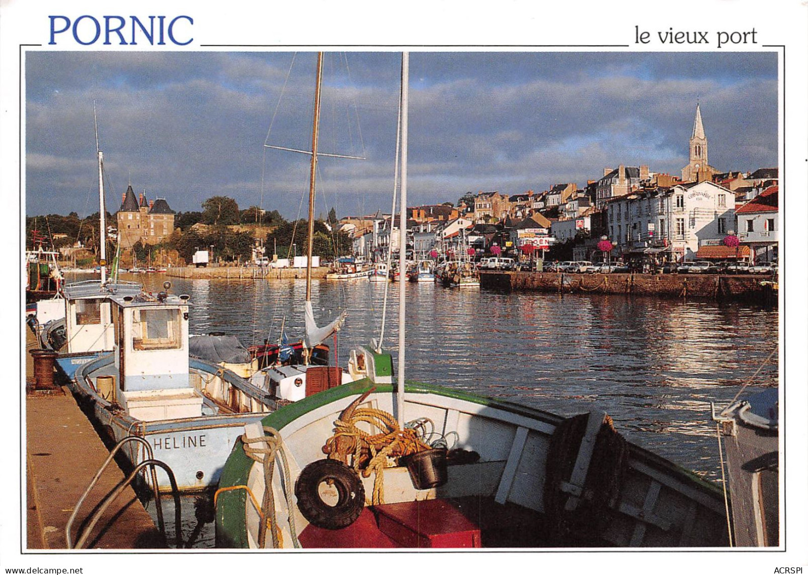 PORNIC Le Vieux Port 27(scan Recto-verso) MA2047 - Pornic