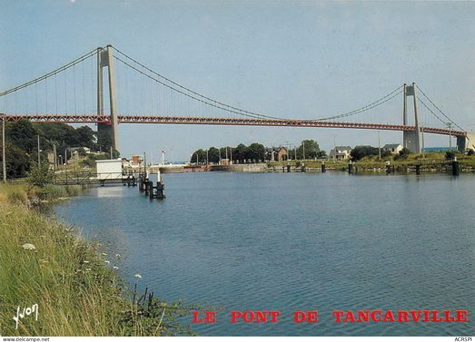 Pont Entre Tancarville Et Le Marais-Vernier   36   (scan Recto-verso)MA2046Ter - Tancarville