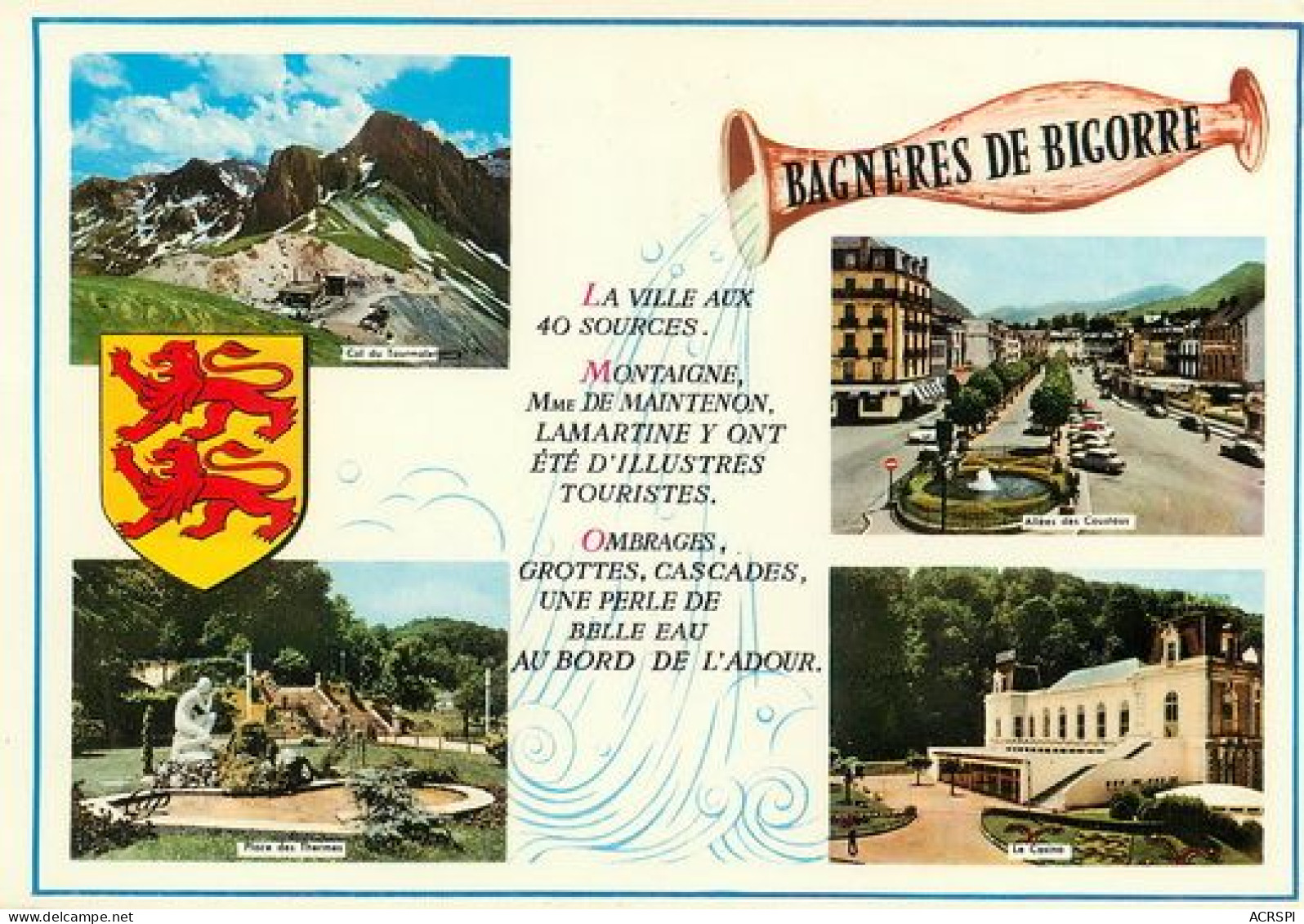 BAGNERES DE BIGORRE  48 (scan Recto-verso)MA2062Ter - Bagneres De Bigorre