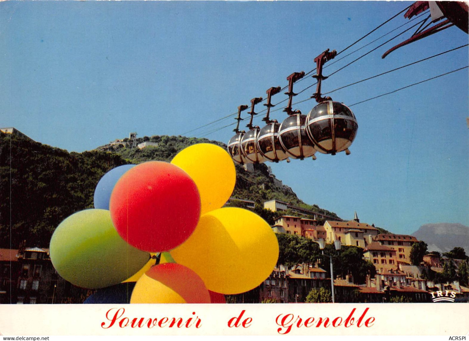 GRENOBLE Le Teleferique De La Bastille 30(scan Recto-verso) MA2063 - Grenoble