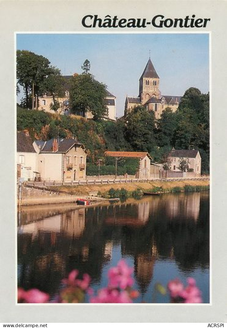 CHATEAU GONTIER église Saint Jean 18   (scan Recto-verso)MA2062Ter - Chateau Gontier