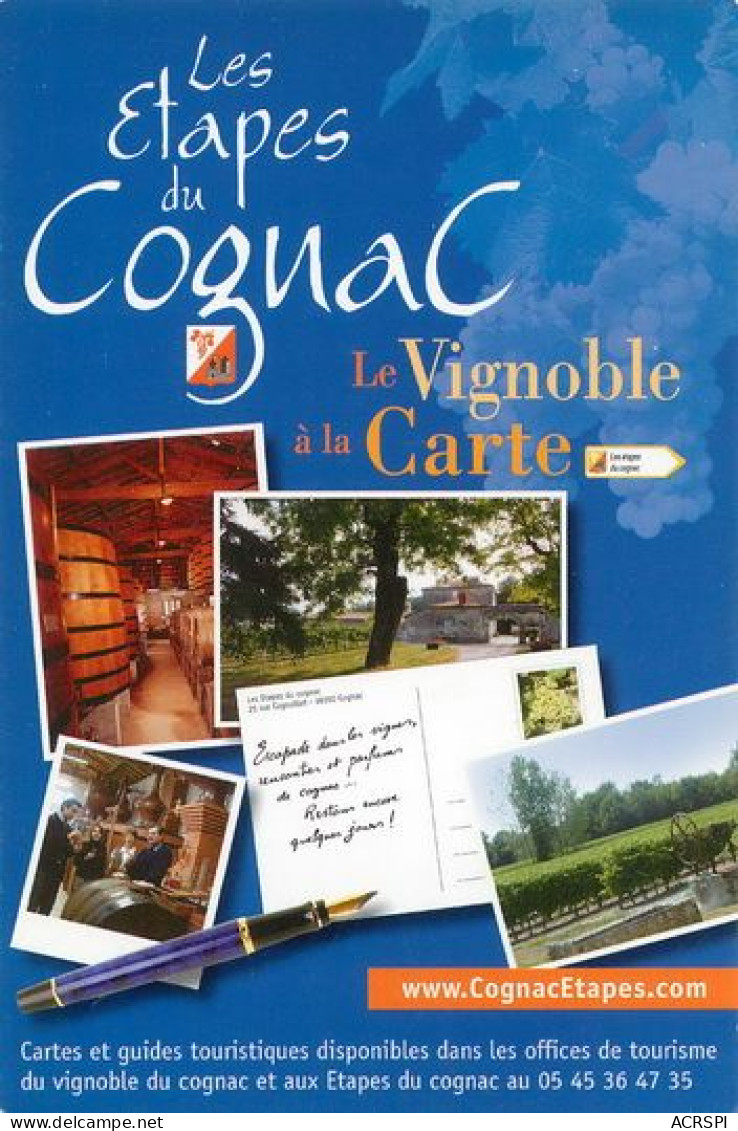 COGNAC  PUB Maison Des Viticulteurs Rue Cagouillet   3   (scan Recto-verso)MA2062Ter - Cognac