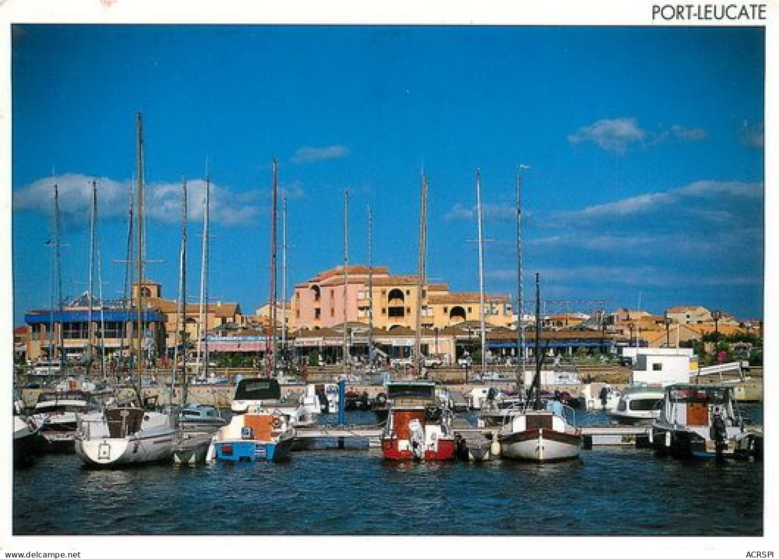 PORT LEUCATE  La Marina Et Les Arcades 22  (scan Recto-verso)MA2062Bis - Leucate