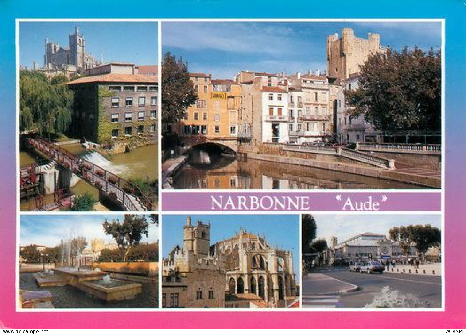 NARBONNE  Multivue   13  (scan Recto-verso)MA2062Bis - Narbonne