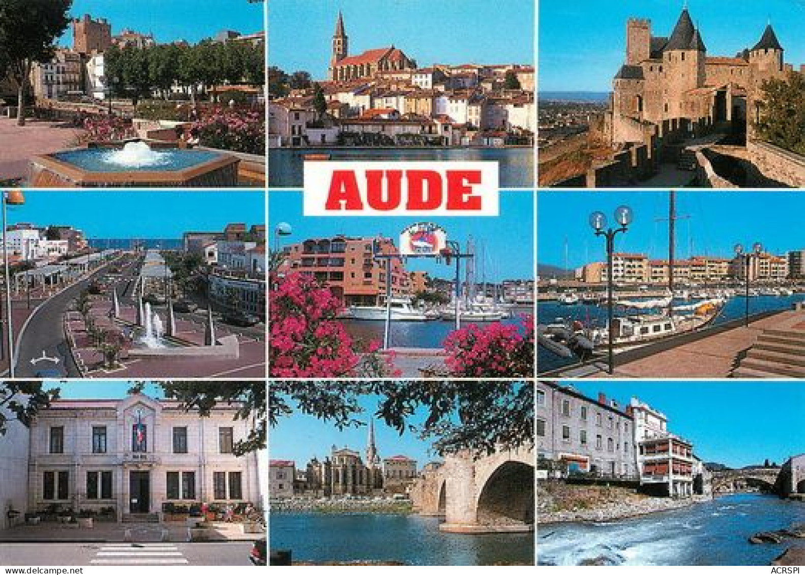 Aude Narbonne Castelnaudary Gruissan Limoux Quillan   15  (scan Recto-verso)MA2062Bis - Limoux