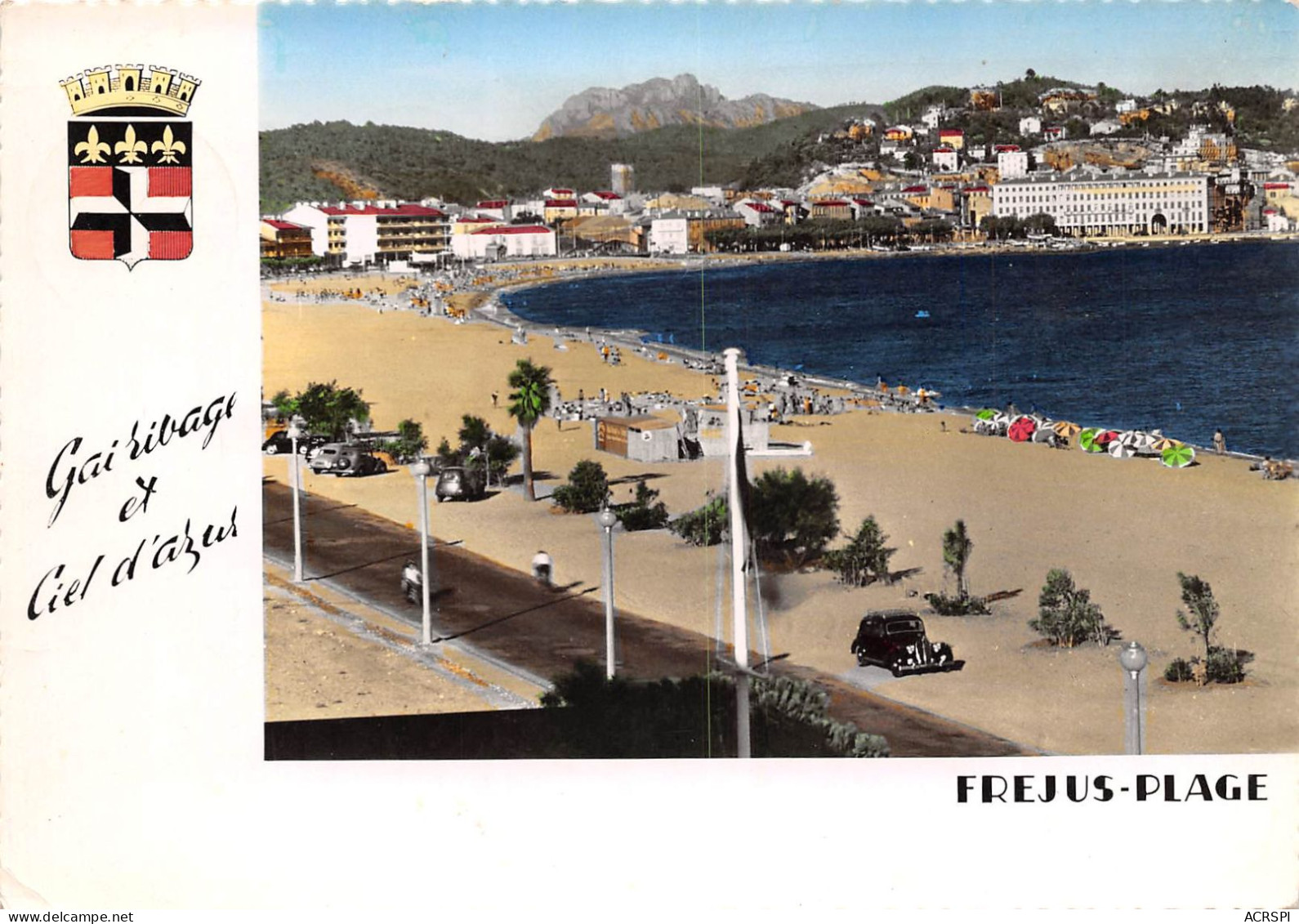 FREJUS La Plage Et St Raphael 17(scan Recto-verso) MA2062 - Frejus