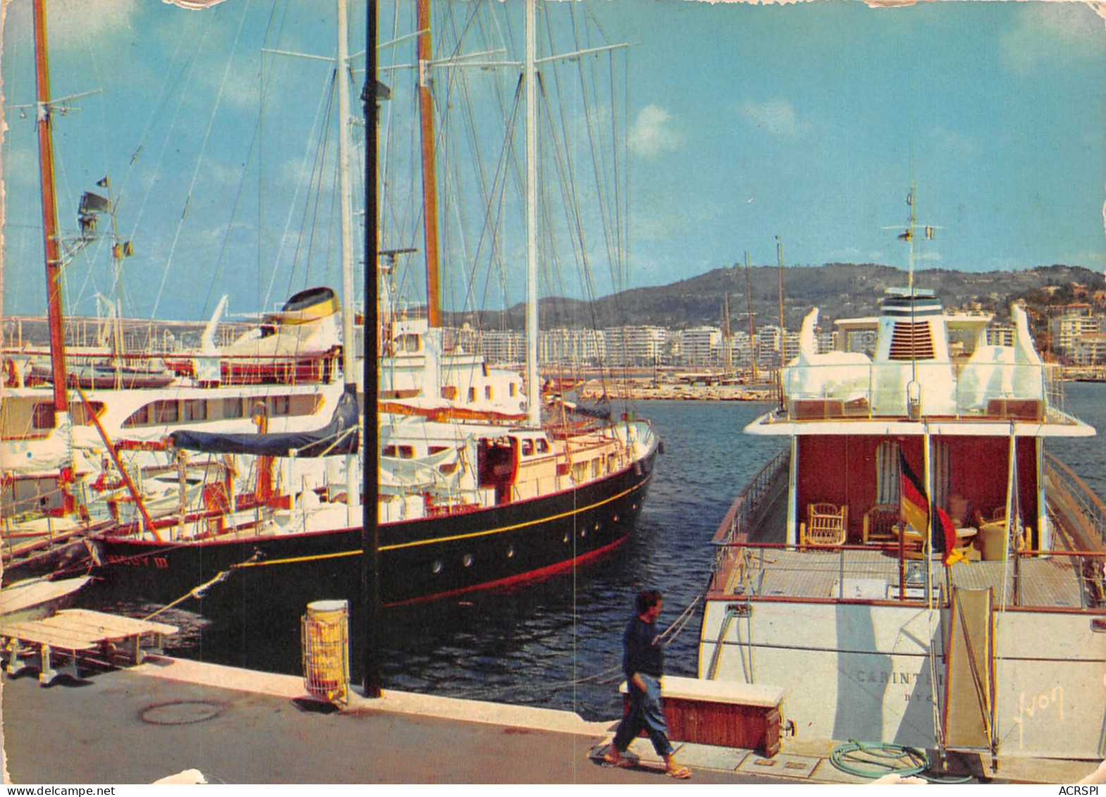 CANNES Le Port De Pierre Canto El Ses Yachts 17(scan Recto-verso) MA2061 - Cannes