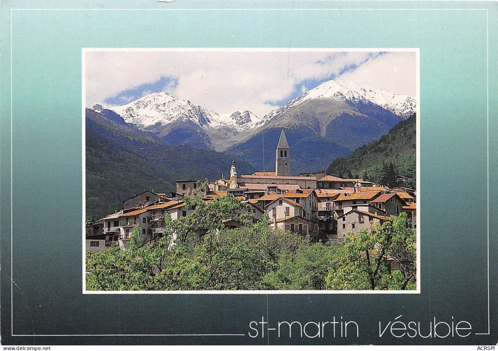 SAINT MARTIN VESUBIE Au Coeur De La Vallee De La Vasubie Appelee Aussi La Suisse Nicoise 24(scan Recto-verso) MA2061 - Saint-Martin-Vésubie