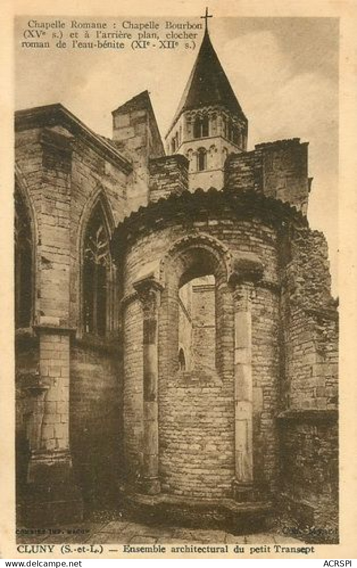 Cluny La Chapelle  13   (scan Recto-verso)MA2060Ter - Cluny