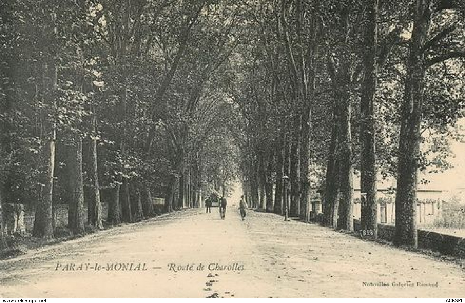 PARAY LE MONIAL  Route De Charolles  12   (scan Recto-verso)MA2060Ter - Paray Le Monial