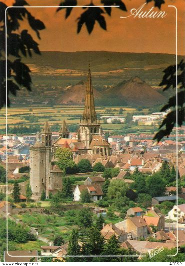 AUTUN Vue Générale   6   (scan Recto-verso)MA2060Ter - Autun