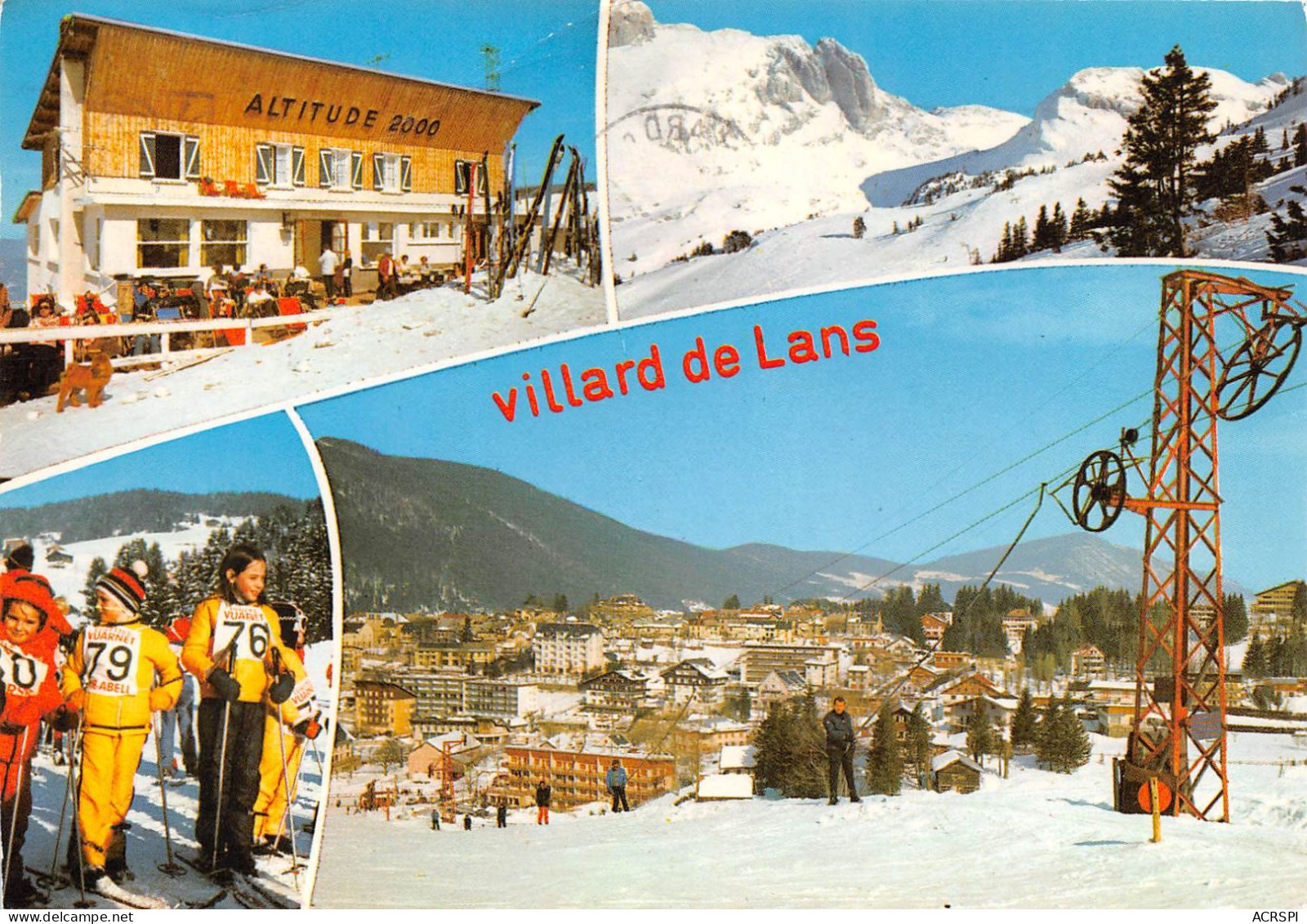 VILLARD DE LANS 24(scan Recto-verso) MA2059 - Villard-de-Lans