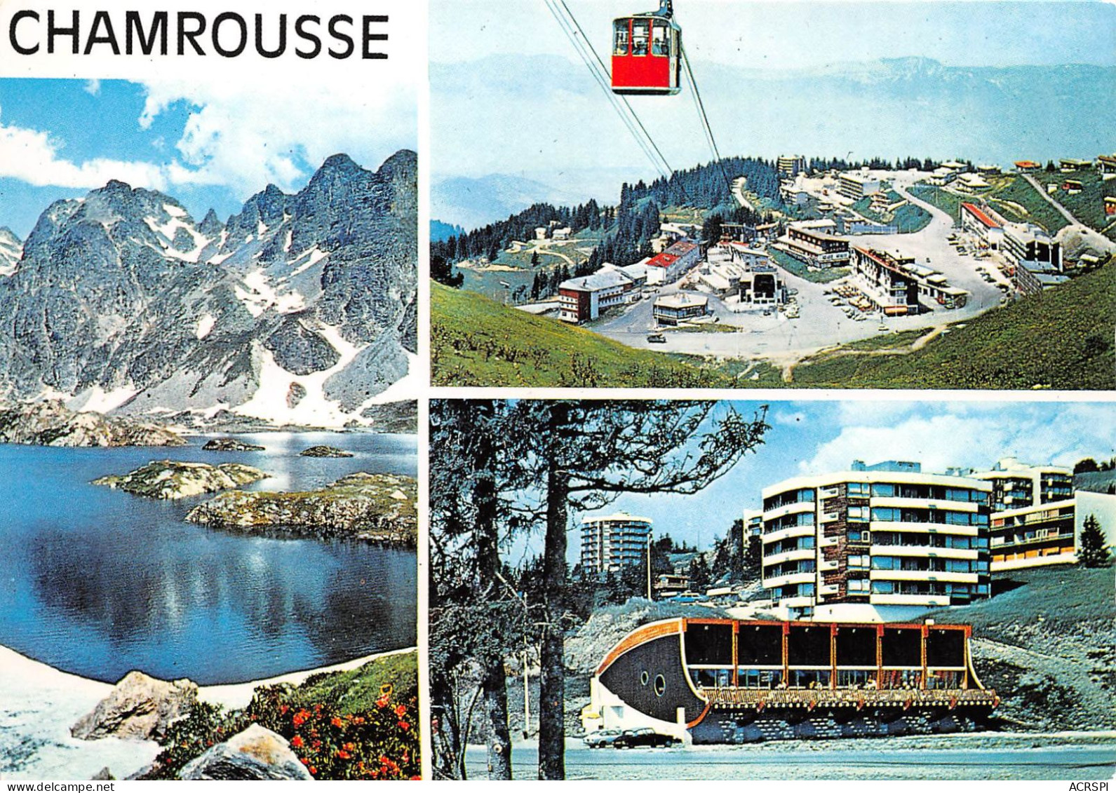 CHAMROUSSE Les Lacs Robert Vue Generale Roche BERANGER 27(scan Recto-verso) MA2059 - Chamrousse