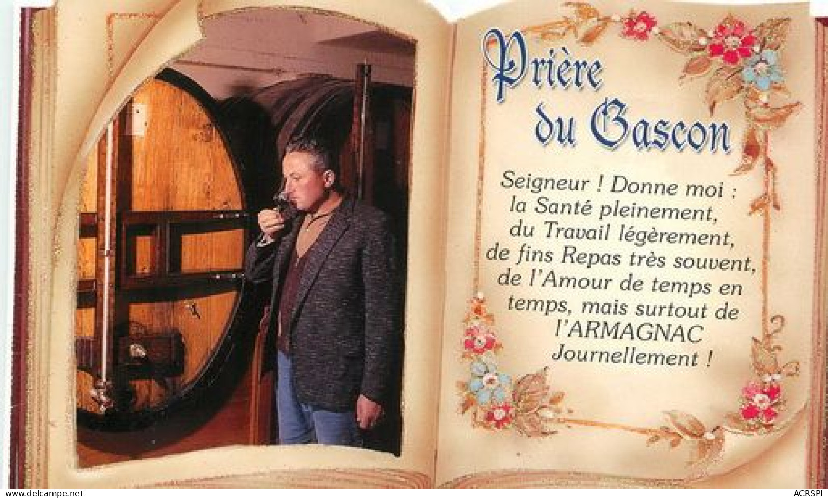 Priere Du Gascon  30  (scan Recto-verso)MA2058Bis - Auch