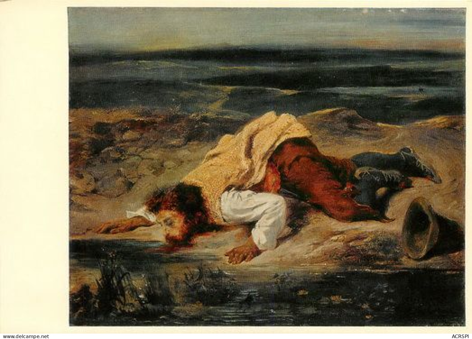 BALE EUGENE DELACROIX Patre Romain KUNSTMUSEUM BASEL  3   (scan Recto-verso)MA2058Bis - Sonstige & Ohne Zuordnung