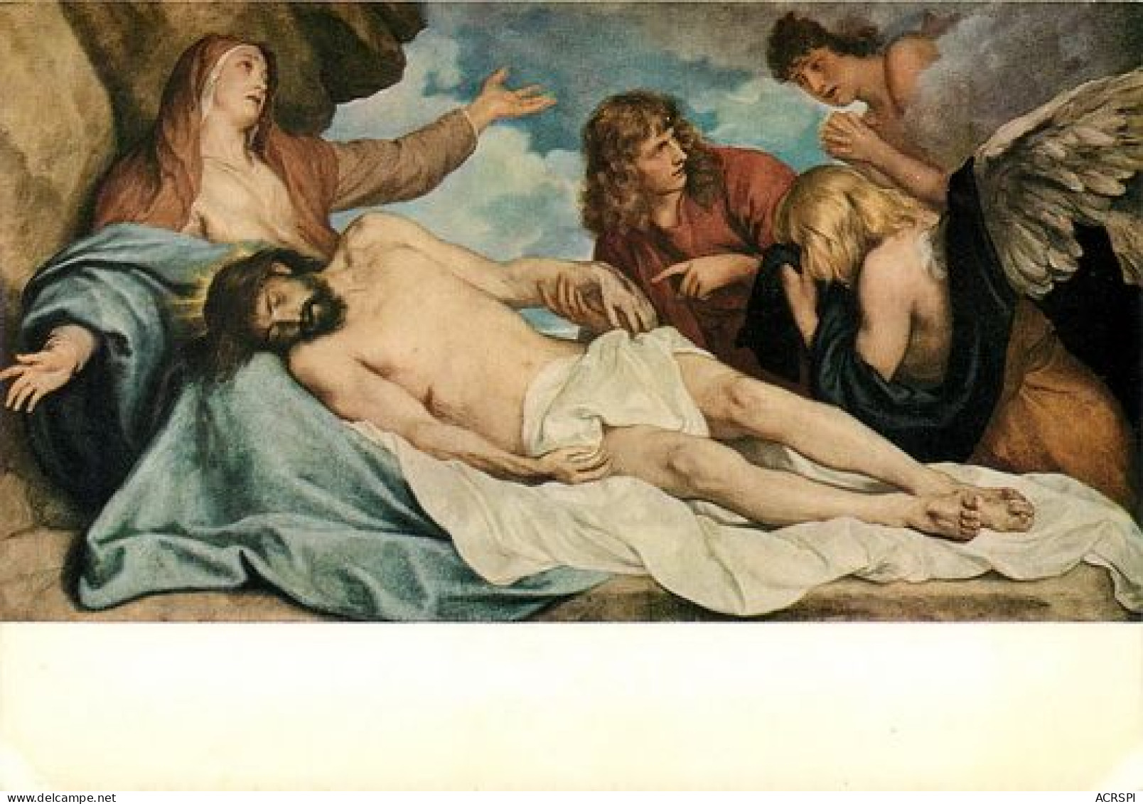 ANTWERPEN Anvers VAN DYCK Antoon Christus Afgenomen Van Het Kruis  2   (scan Recto-verso)MA2058Bis - Antwerpen