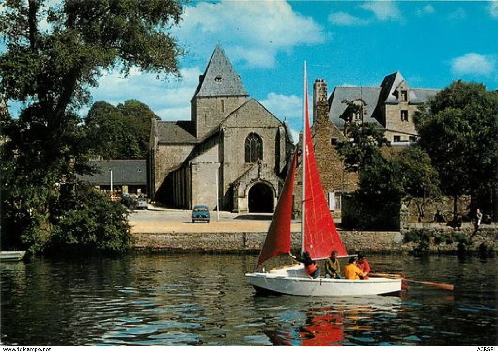 QUIMPER A LOCMARIA Le Plus Vieux Quartier    17  (scan Recto-verso)MA2058Bis - Quimper