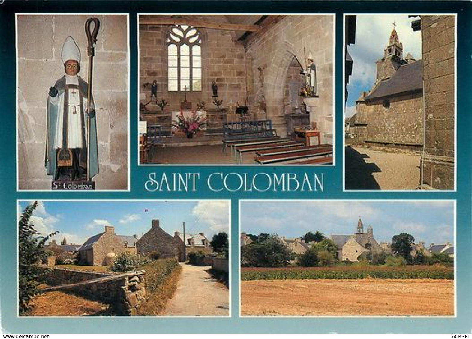 SAINT COLOMBAN  Prés De CARNAC Karnag   21   (scan Recto-verso)MA2056Bis - Carnac
