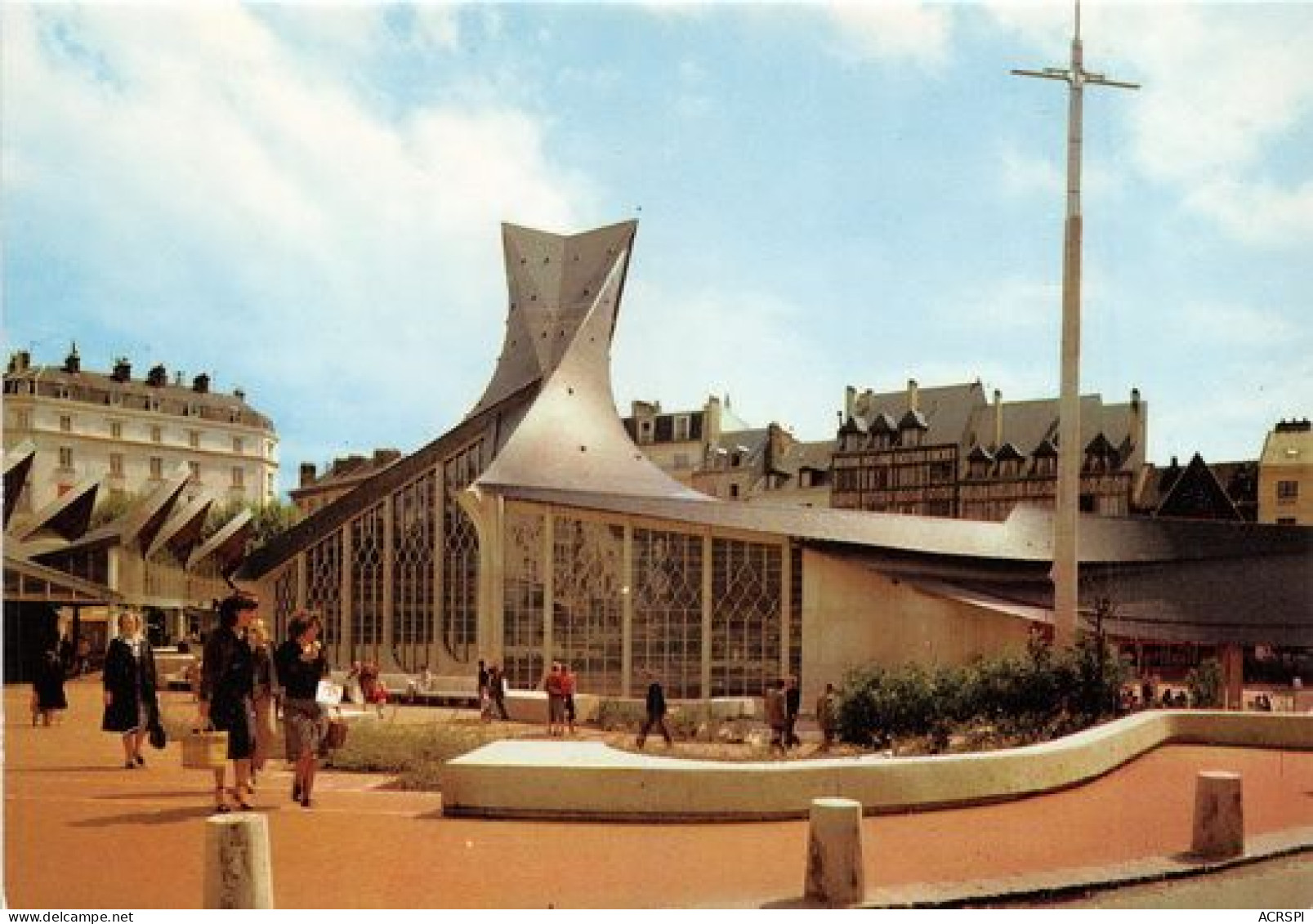 ROUEN Place Vieux Marche Et L Eglise Sainte Jeanne D Arc 2(scan Recto-verso) MA2073 - Rouen