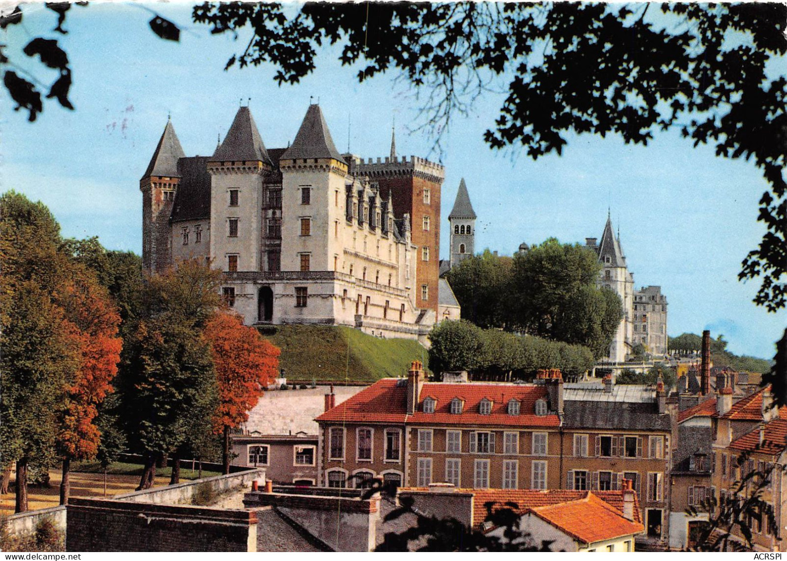 PAU Le Chateau Henri IV Vu Du Parc National 1(scan Recto-verso) MA2072 - Pau