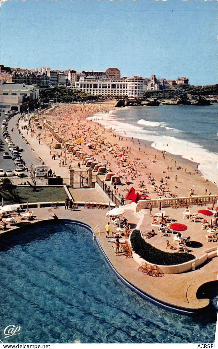 BIARRITZ La Grande Plage Et Le Casino Bellevue 24(scan Recto-verso) MA2072 - Biarritz