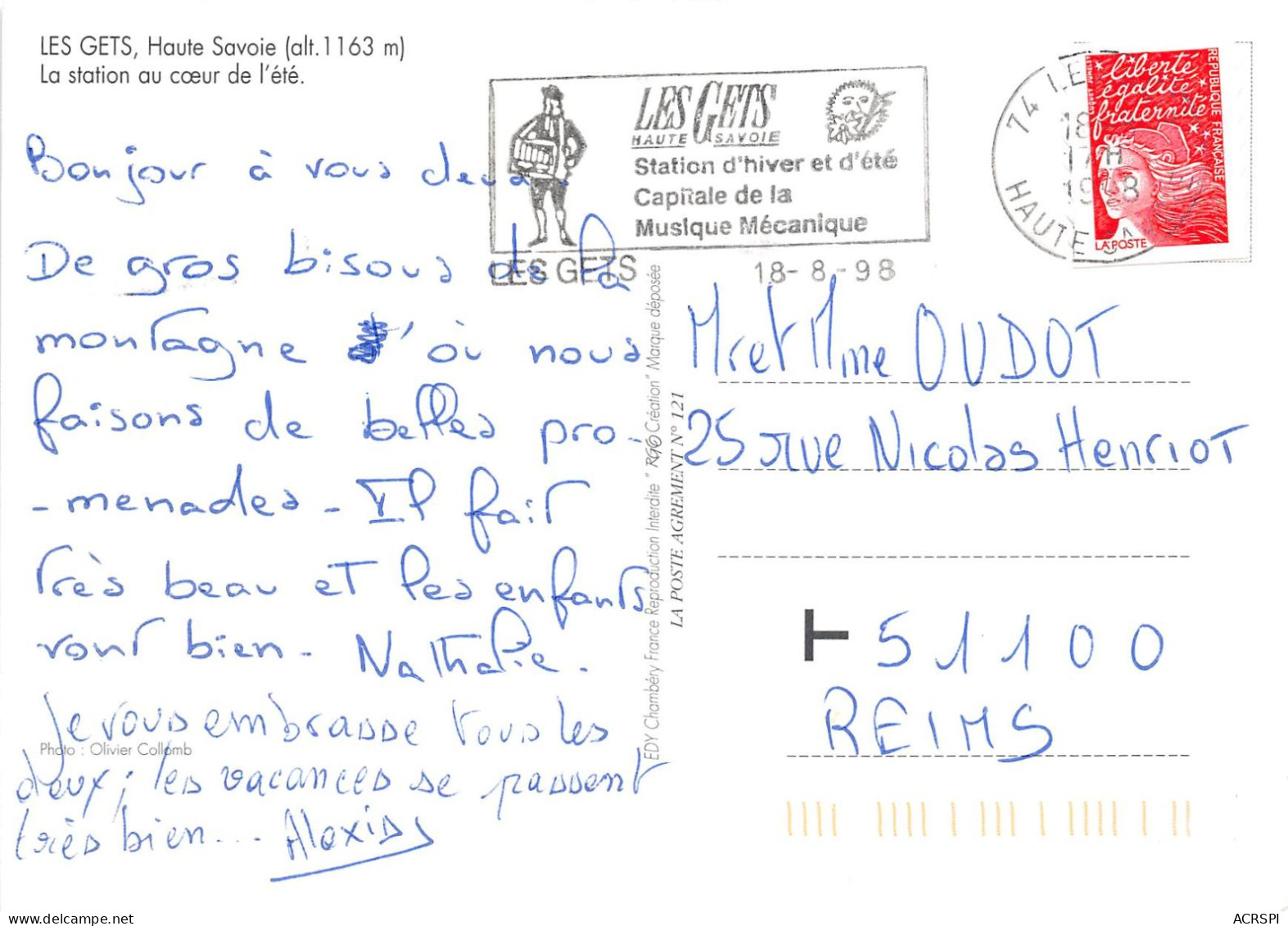 LES GETS La Station Au Coeur De L Ete 18(scan Recto-verso) MA2071 - Les Gets