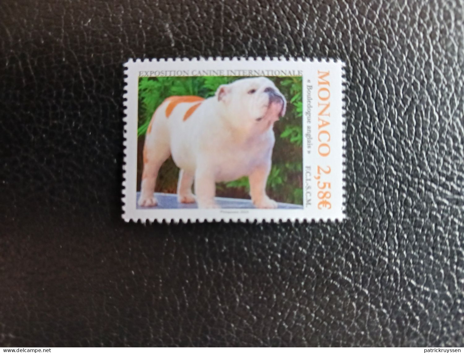 Monaco 2024 Dog Show ENGLISH BULLDOG Chien Hunde Canis Perros Hund Cane 1v Mnh - Ongebruikt